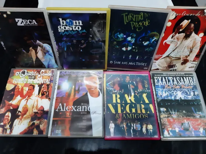 DVDs Samba e Pagode (unidade)