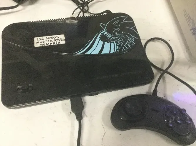video game sega master system original com 132 jogos
