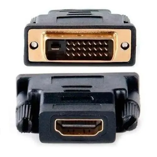 Adaptador Dvi-d Macho P/ 24+1 X Hdmi Femea