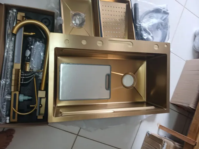 Cuba Gourmet Premium/Torneira Cascata/Lavador copos retoo