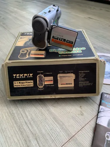 Tekpix DV-3100 Original na Caixa + Acessórios - Retrô / Colecionável