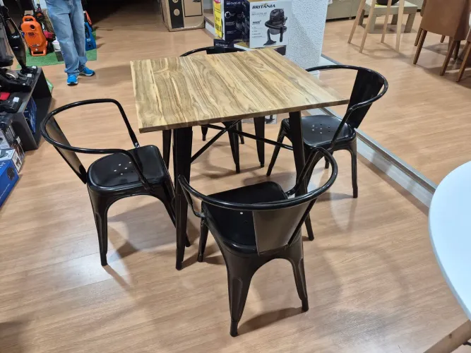 Mesa para lanchonete bar restaurante e similares 