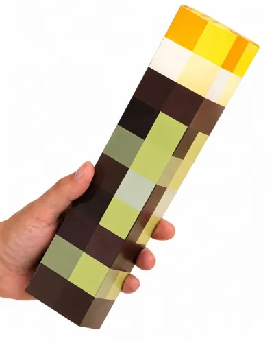Luminária Minecraft<br>Recarregável Portátil USB