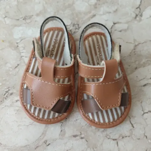 Sandália Infantil Pimpolho Caramelo