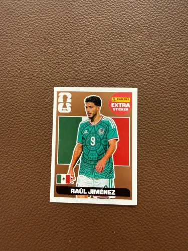 Figurinha Legend Raúl Jiménez Bronze 2026