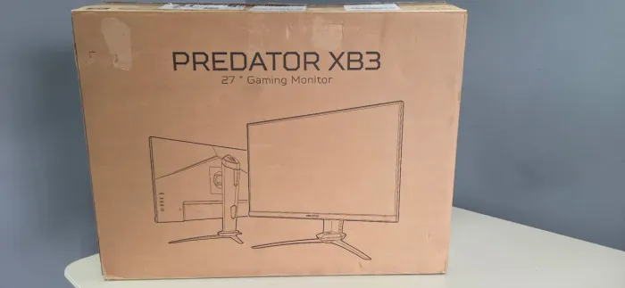 Monitor gamer Acer predator XB3 27" 280hz GDR400 0.5ms