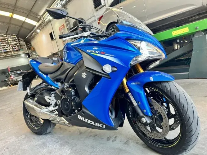 Moto Suzuki GSX-S1000F Azul - Apenas 20.000 km - Impecável / Conservadíssima