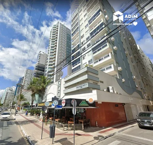 Aluguel anual: Apartamento de 3 dormitórios sendo 1 suíte mobiliado a 30 metros do mar em