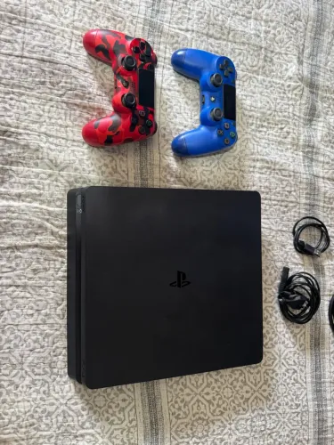 Ps4 slim 1tb + jogos