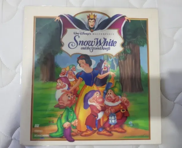 Laser Disc Snow White And The Seven Dwarfs (Branca de Neve e os Sete Anões)