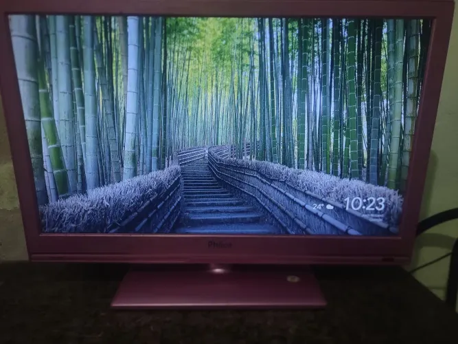 Televisão rosa 