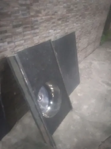 Jogo de pia semi novas de mármores linda para sua casa,