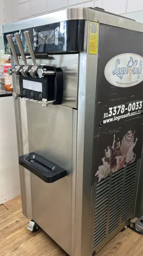 Máquina sorvete logrosoft d425