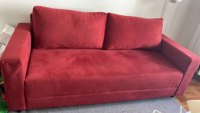 Sofá de Veludo em ótimo estado