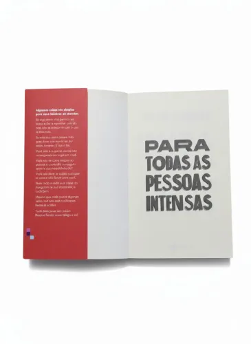 Livro para todas as pessoas intensas