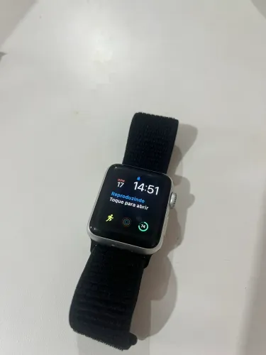 Apple Watch Series 3 38mm + Carregador + 3 Pulseiras | Bateria 83%