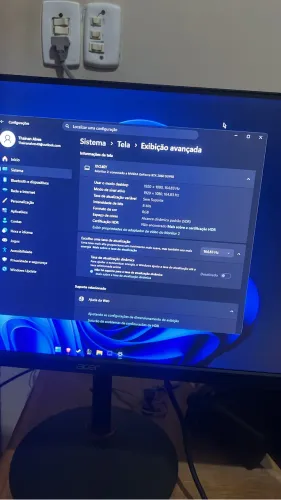 Monitor Acer 165hz