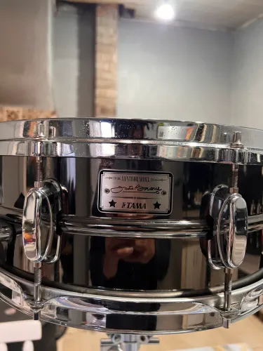 Caixa Tama Signature João Barone Black Nickel 14x5,5?
