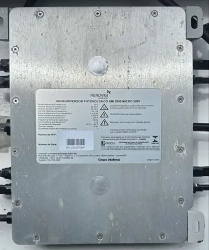 VENDO MICRO INVERSOR 2000w RENOVIGI