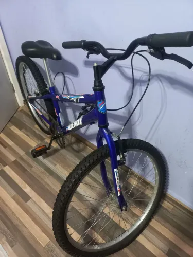 Bicicleta azul 