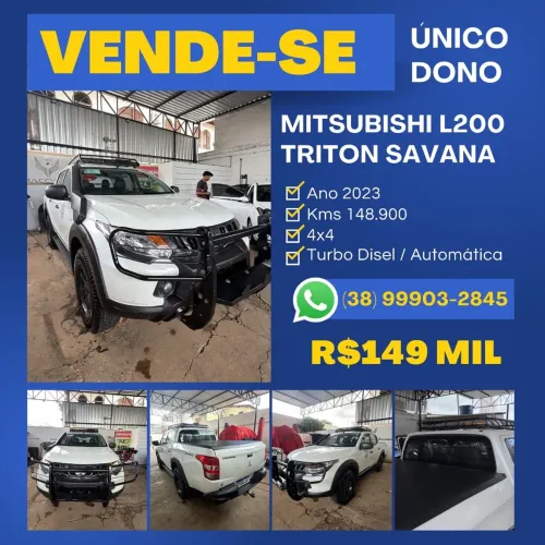 Mitsubishi L200 Triton Savana GLS 2.4 4X4 Die. AUT 2023