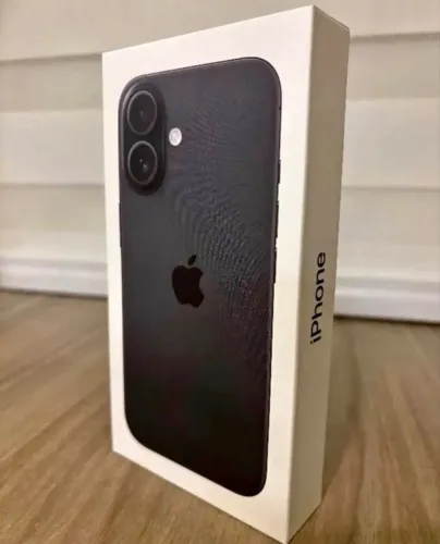 iPhone 16 128Gb Preto NOVO LACRADO