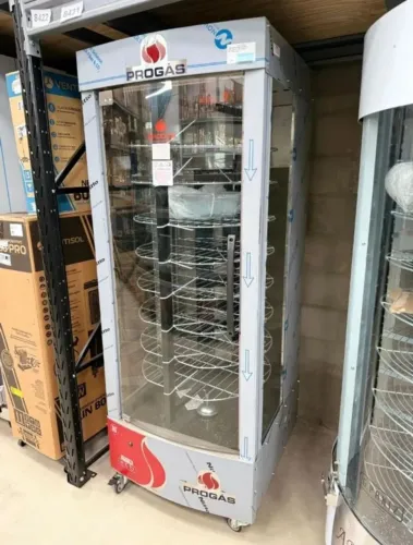 Forno Indústrial A Gás Inox Giratório Multiuso 128 Kgs Progás