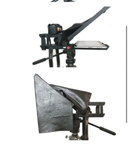 Teleprompter Hemon Pro iPad Tablet Smartphone e camera Celular DSLR Mirrorless
