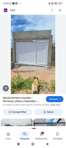 Terreno 4,00 x 10 em uma das melhores localização da Santa Lúcia 55,000