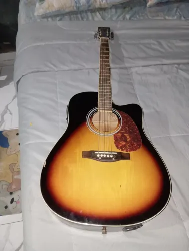 Violão elétrico acústico
