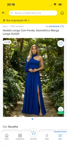Vendo vestido para festa, abaixo do preço !