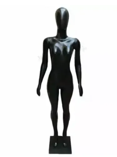 KIT COM 3 MANEQUINS FEMININO - COR PRETA |  