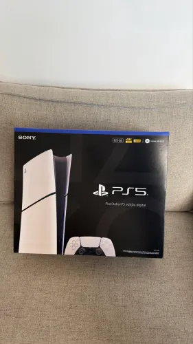 PlayStation 5 slim mídia digital 825GB (novo)