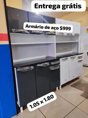 Kit cozinha em aço