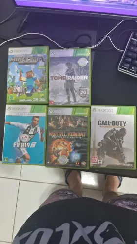 Lote de jogos de xbox 360