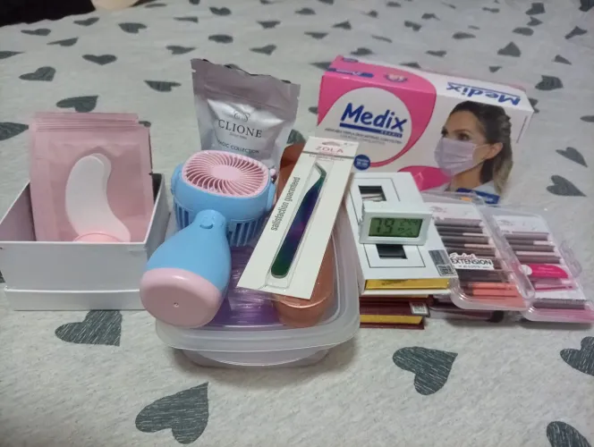 Kit aplicação cílios