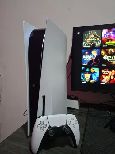 PS5 + monitor
