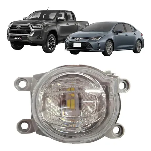 Farol De Milha Corolla 20/26 Hilux Srv 21/23 Esquerdo Cristal
