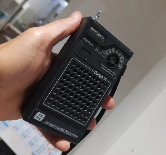 Rádio antigo DUNGA motoradio motobras FUNCIONANDO