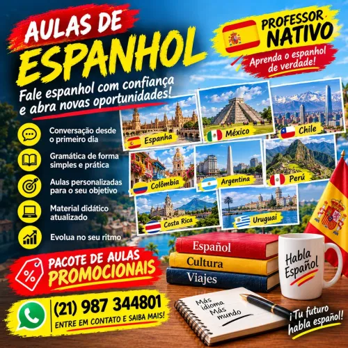 Aulas de Espanhol