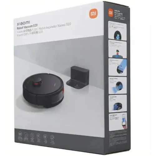 Robo Aspirador Xiaomi Vacuum S20 Preto