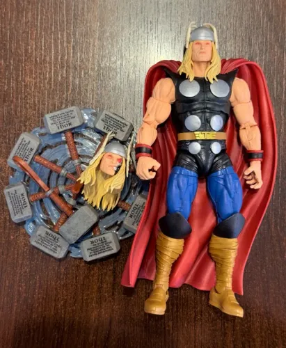 MARVEL LEGENDS THOR RAGNAROK DELUXE FALTA MÃO EXTRA 