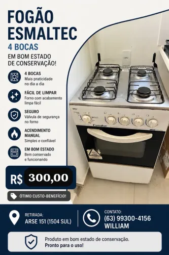 Fogão 4 bocas