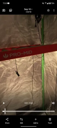 Kit painel de LED Quantum board promid chip LM281B 320W + tenda 180x80x80 master plant