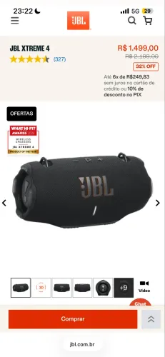 Vendo JBL XTREME 3