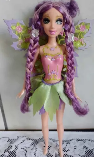 Boneca Barbie Fairytopia Fada das Flores Mattel