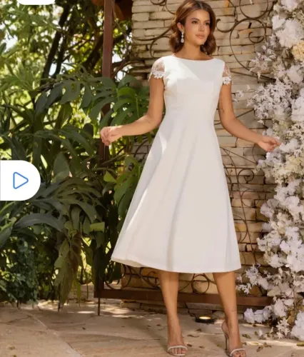Vestido para noivinha