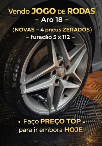 Rodas Aro 18  Furação 5x112
