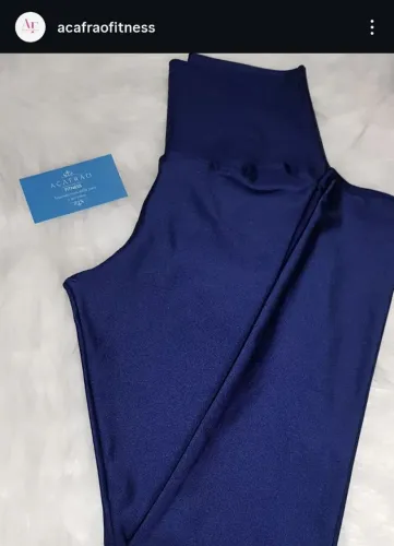 Legging Fitness Metalizada Cirrê 