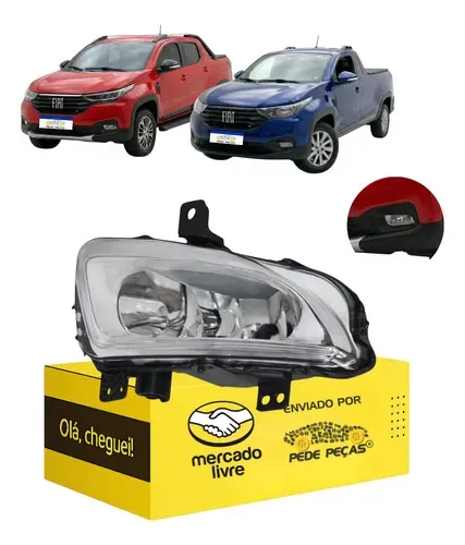 Farol Milha Auxiliar Cibie Strada 2021 2022 2023 24 2025 L.e Cristal